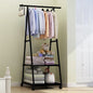 Floor Mounted Clothes Rack, Simple Clothes Hanger, Hat Rack, Triangular Folding Bedroom, Household, Indoor Hanging Bag, Clothes