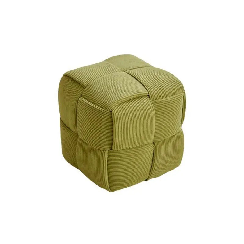 Modern Solid Wood Stool - Minimalist Ottoman Bench for Entryway, Living Room & Shoe Changing! #HomeDecor #FurnitureMustHaves