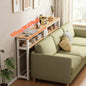 Multifunctional Sofa Back Shelf Coffee Table Storage Racks Wood Table Organizer Rack Table for Living Room Office Bedroom